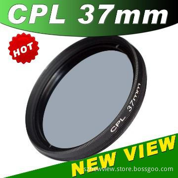 CPL Camera Filter 37mm polarized lens/polarizer/CCTV/polariscope